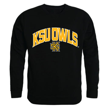 KSU Kennesaw State University Campus Crewneck Pullover Sweatshirt Sweater Black
