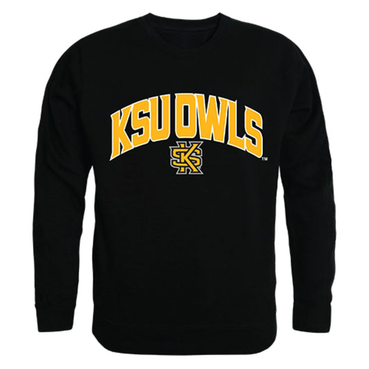 KSU Kennesaw State University Campus Crewneck Pullover Sweatshirt Sweater Black