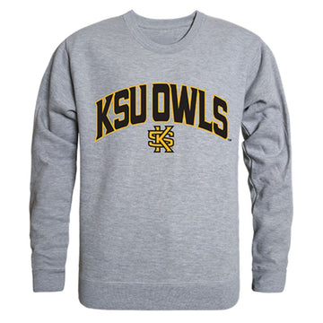 KSU Kennesaw State University Campus Crewneck Pullover Sweatshirt Sweater Heather Grey