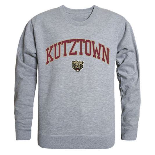 Kutztown University of Pennsylvania Campus Crewneck Pullover Sweatshirt Sweater Heather Grey