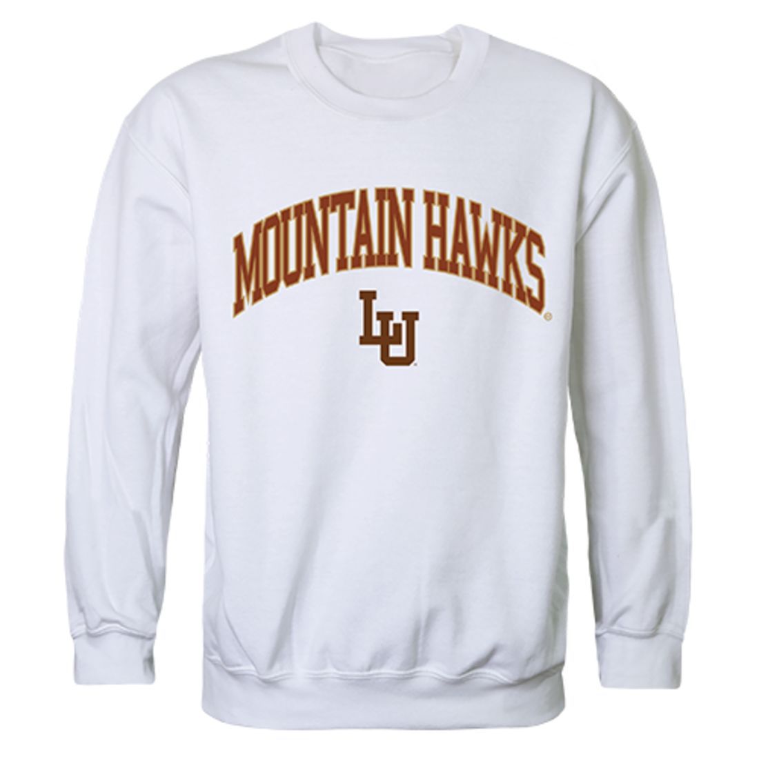 Lehigh University Campus Crewneck Pullover Sweatshirt Sweater White