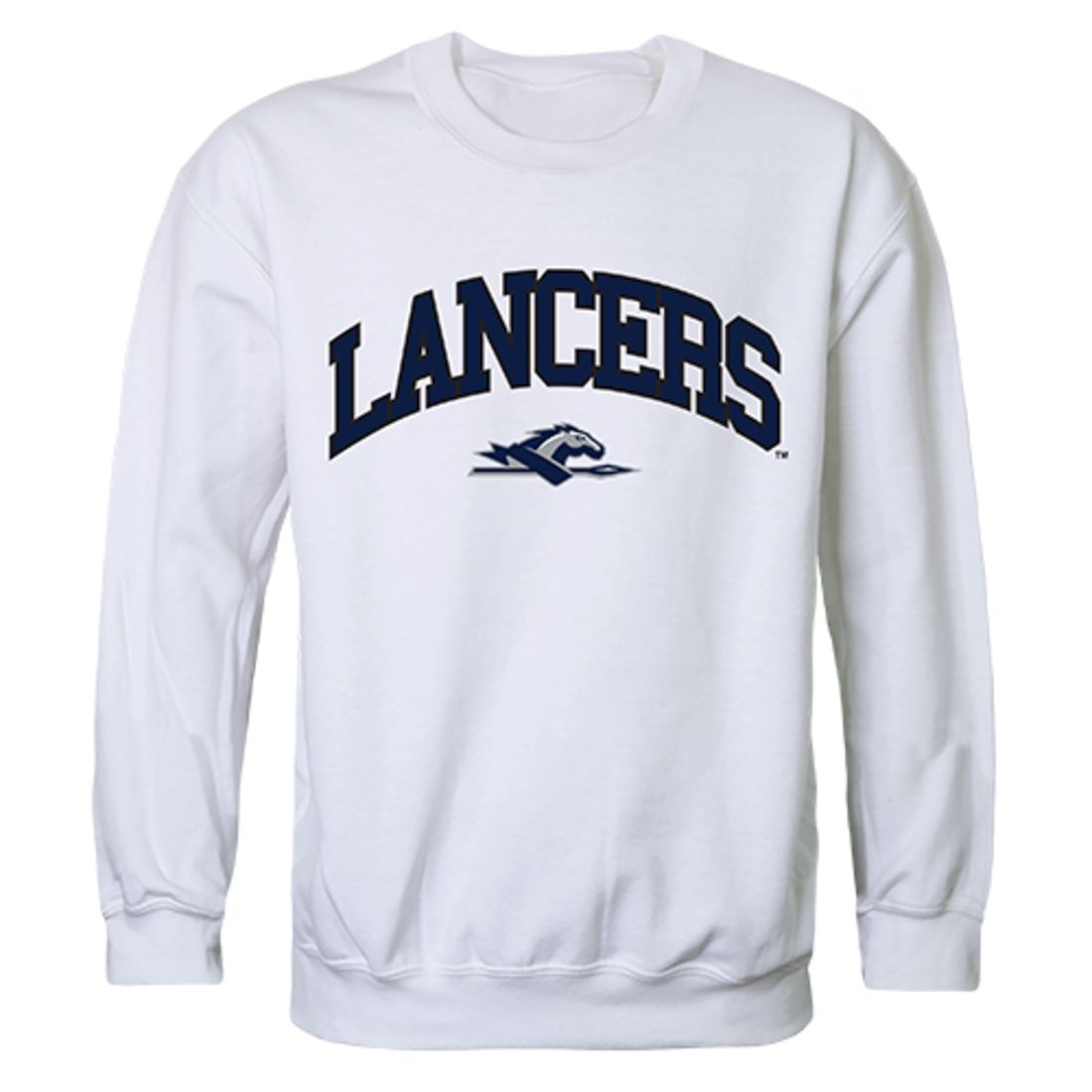 Longwood University Campus Crewneck Pullover Sweatshirt Sweater White