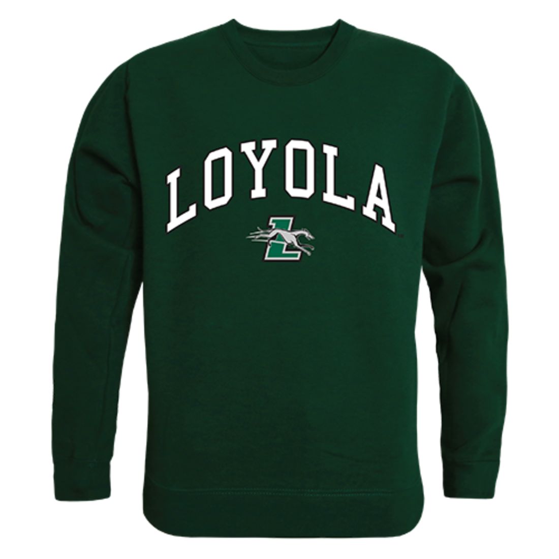 Loyola University Maryland Campus Crewneck Pullover Sweatshirt Sweater Forest