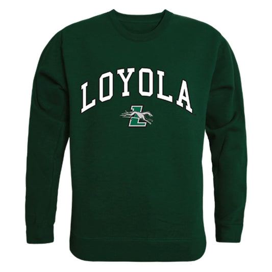 Loyola University Maryland Campus Crewneck Pullover Sweatshirt Sweater Forest