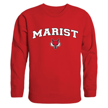 Marist College Campus Crewneck Pullover Sweatshirt Sweater Red