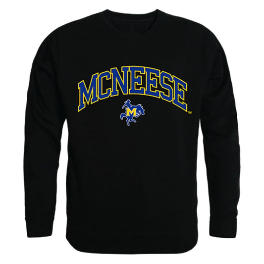 McNeese State University Campus Crewneck Pullover Sweatshirt Sweater Black