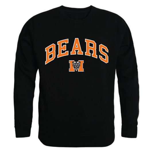 Mercer University Campus Crewneck Pullover Sweatshirt Sweater Black