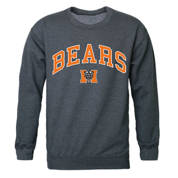Mercer University Campus Crewneck Pullover Sweatshirt Sweater Heather Charcoal