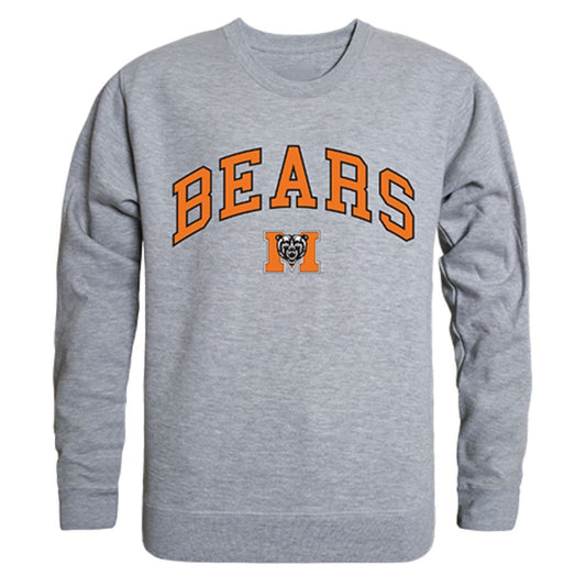Mercer University Campus Crewneck Pullover Sweatshirt Sweater Heather Grey
