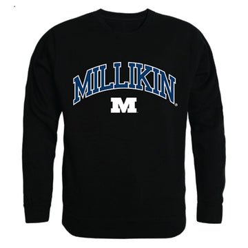 Millikin University Campus Crewneck Pullover Sweatshirt Sweater Black