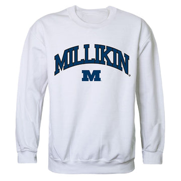 Millikin University Campus Crewneck Pullover Sweatshirt Sweater White