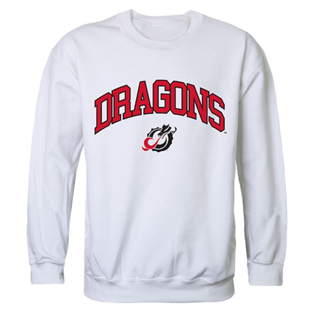 MSUM Minnesota State University Moorhead Campus Crewneck Pullover Sweatshirt Sweater White