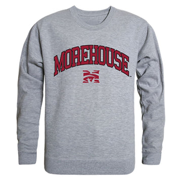Morehouse College Campus Crewneck Pullover Sweatshirt Sweater Heather Grey
