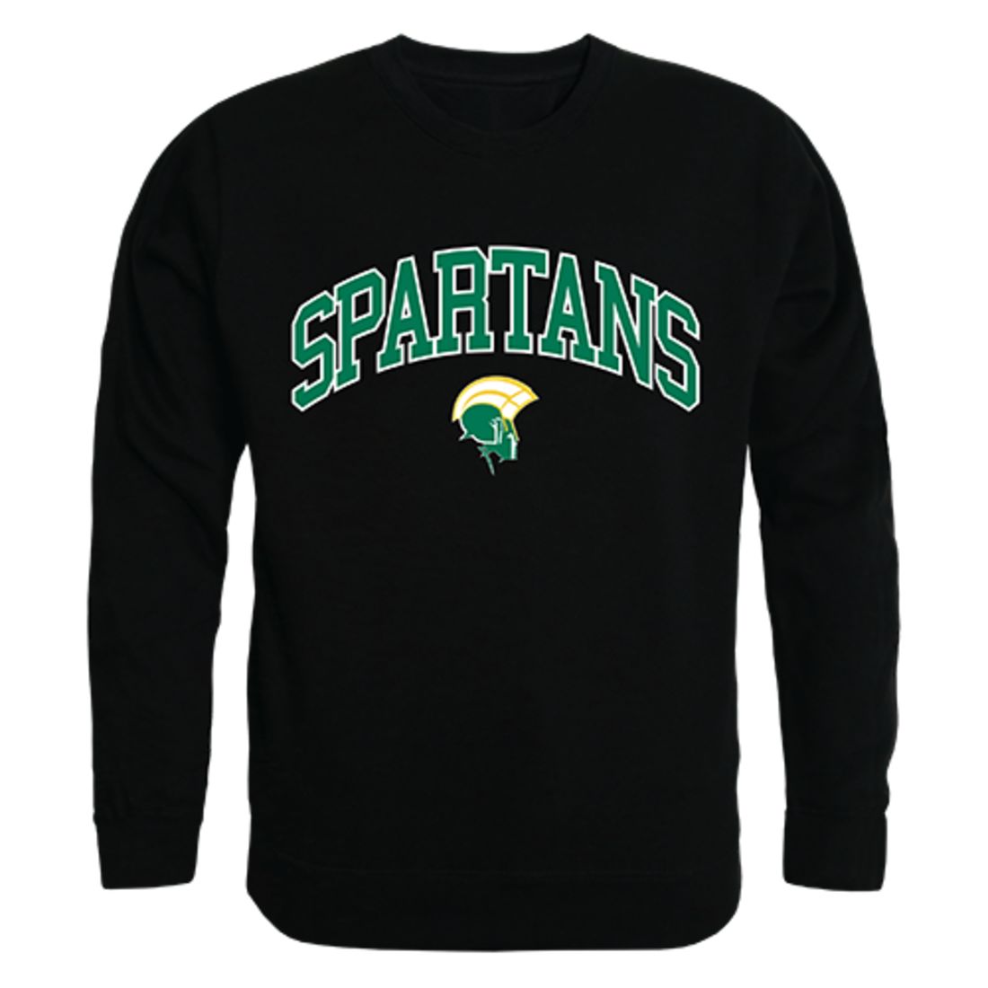 NSU Norfolk State University Campus Crewneck Pullover Sweatshirt Sweater Black