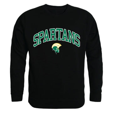 NSU Norfolk State University Campus Crewneck Pullover Sweatshirt Sweater Black