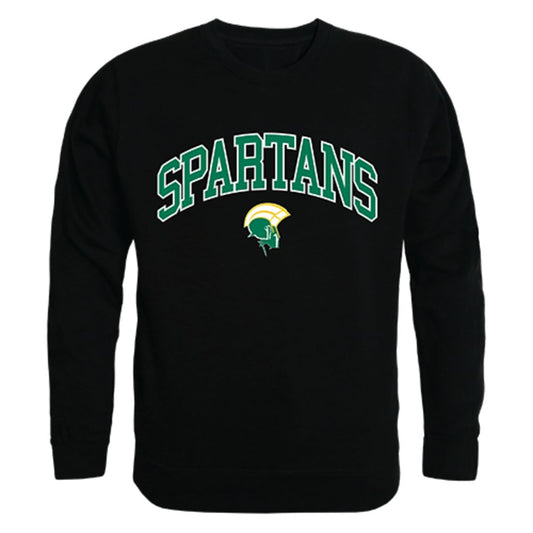 NSU Norfolk State University Campus Crewneck Pullover Sweatshirt Sweater Black