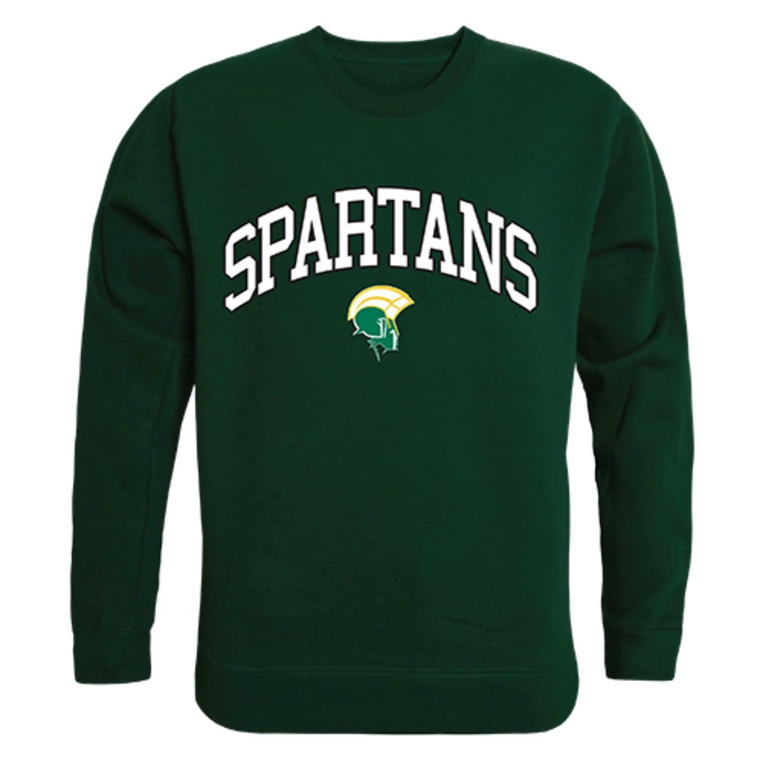 NSU Norfolk State University Campus Crewneck Pullover Sweatshirt Sweater Forest