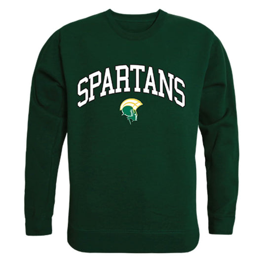 NSU Norfolk State University Campus Crewneck Pullover Sweatshirt Sweater Forest