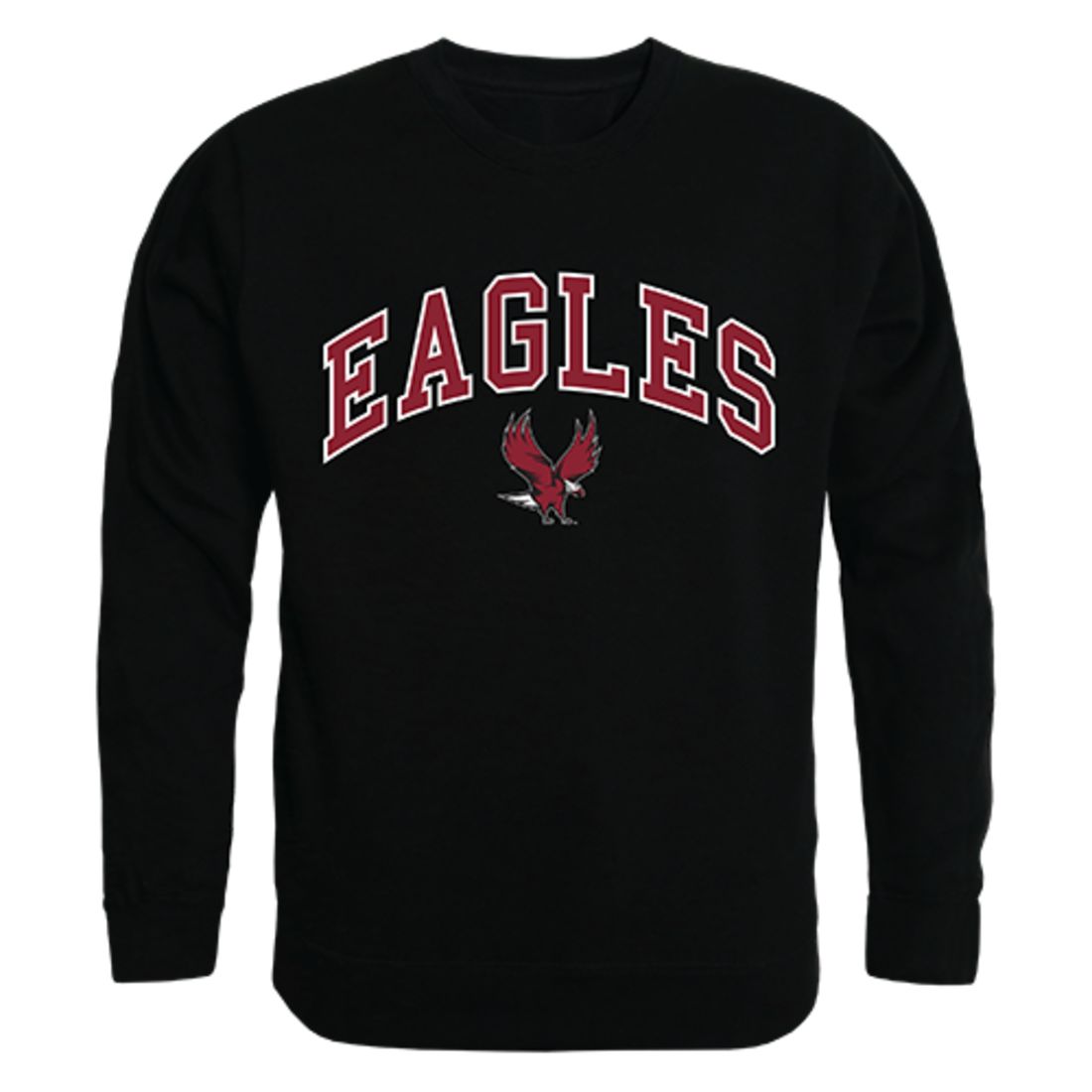 NCCU North Carolina Central University Campus Crewneck Pullover Sweatshirt Sweater Black