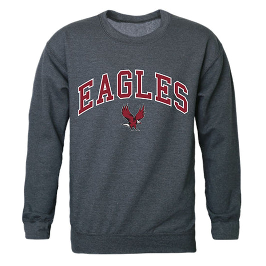 NCCU North Carolina Central University Campus Crewneck Pullover Sweatshirt Sweater Heather Charcoal