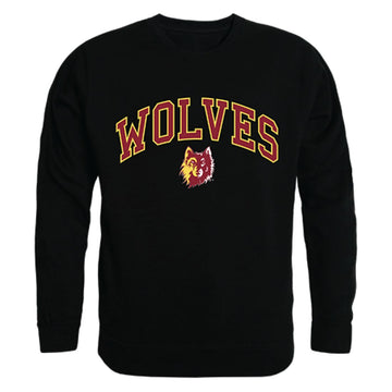 NSU Northern State University Campus Crewneck Pullover Sweatshirt Sweater Black
