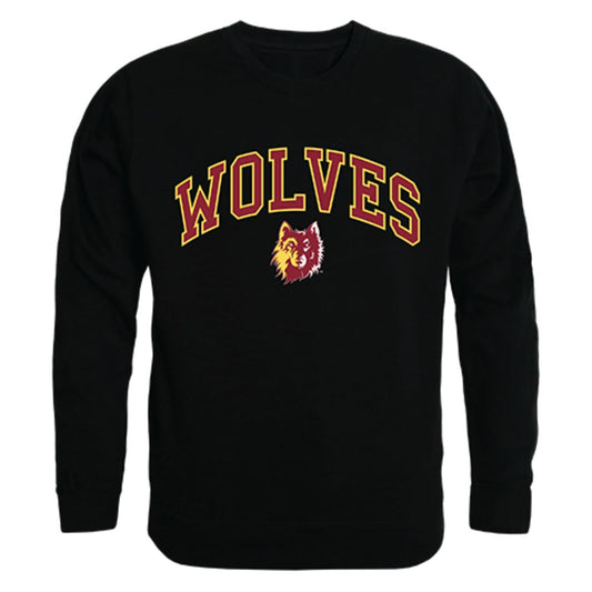 NSU Northern State University Campus Crewneck Pullover Sweatshirt Sweater Black