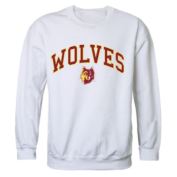 NSU Northern State University Campus Crewneck Pullover Sweatshirt Sweater White