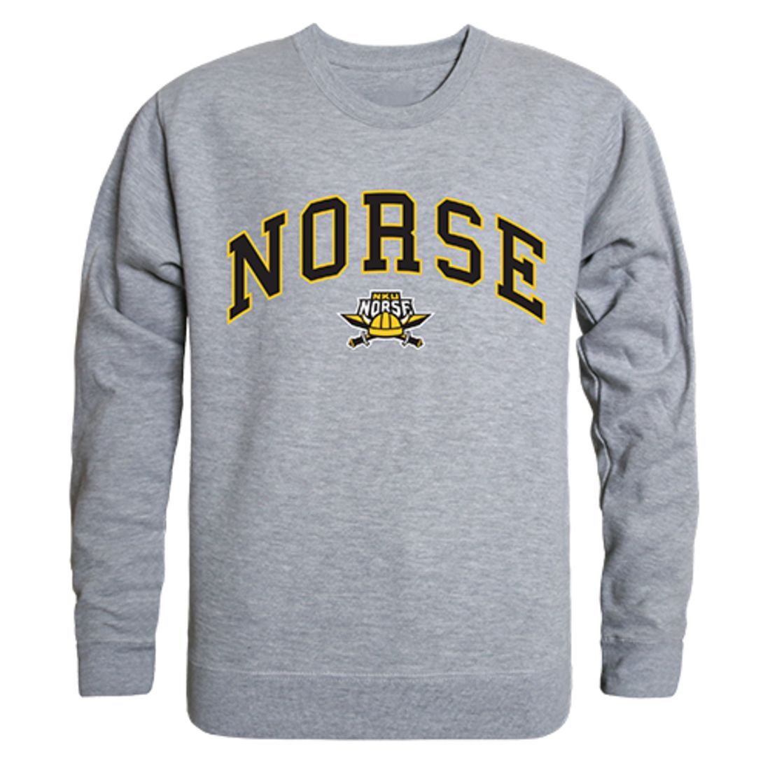 NKU Northern Kentucky University Campus Crewneck Pullover Sweatshirt Sweater Heather Grey