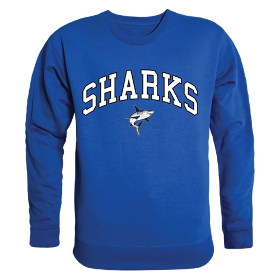 NSU Nova Southeastern University Campus Crewneck Pullover Sweatshirt Sweater Royal