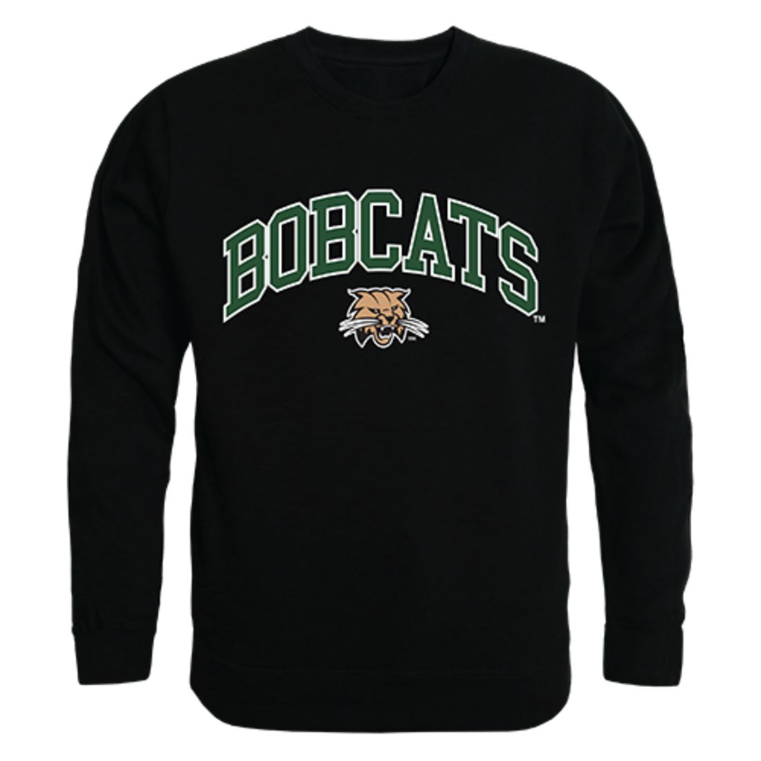 Ohio University Campus Crewneck Pullover Sweatshirt Sweater Black