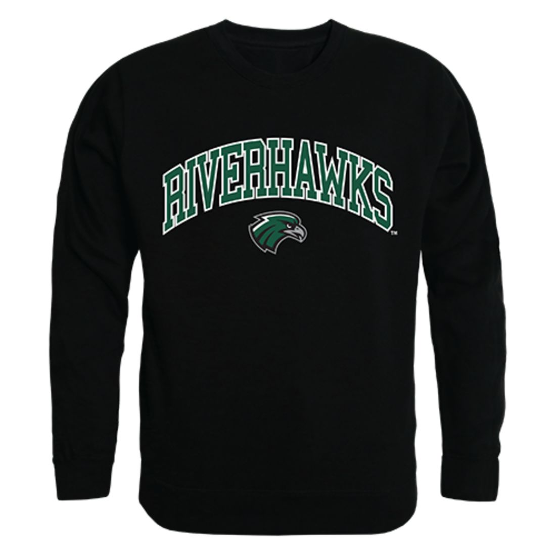 NSU Northeastern State University Campus Crewneck Pullover Sweatshirt Sweater Black