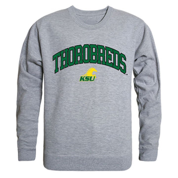 KYSU Kentucky State University Campus Crewneck Pullover Sweatshirt Sweater Heather Grey