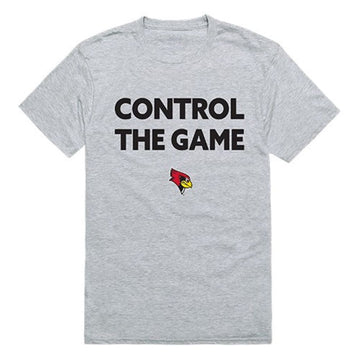 ISU Illinois State University Redbirds Control the Game T-Shirt Heather Grey