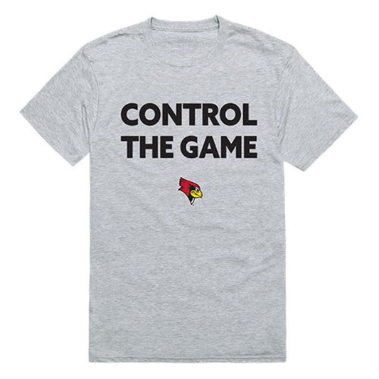 ISU Illinois State University Redbirds Control the Game T-Shirt Heather Grey