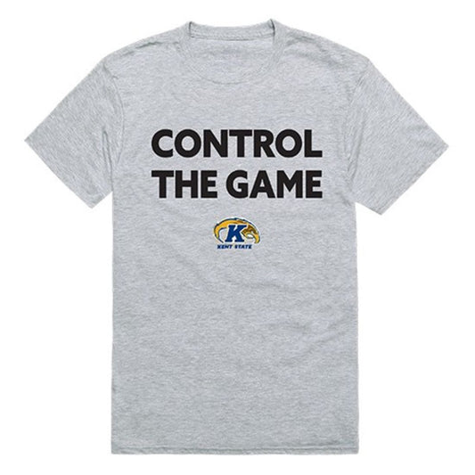 KSU Kent State University The Golden Flashes Control the Game T-Shirt Heather Grey