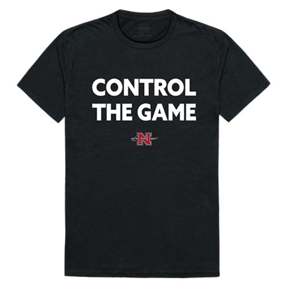Nicholls State University Colonels Control the Game T-Shirt Black