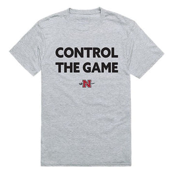 Nicholls State University Colonels Control the Game T-Shirt Heather Grey