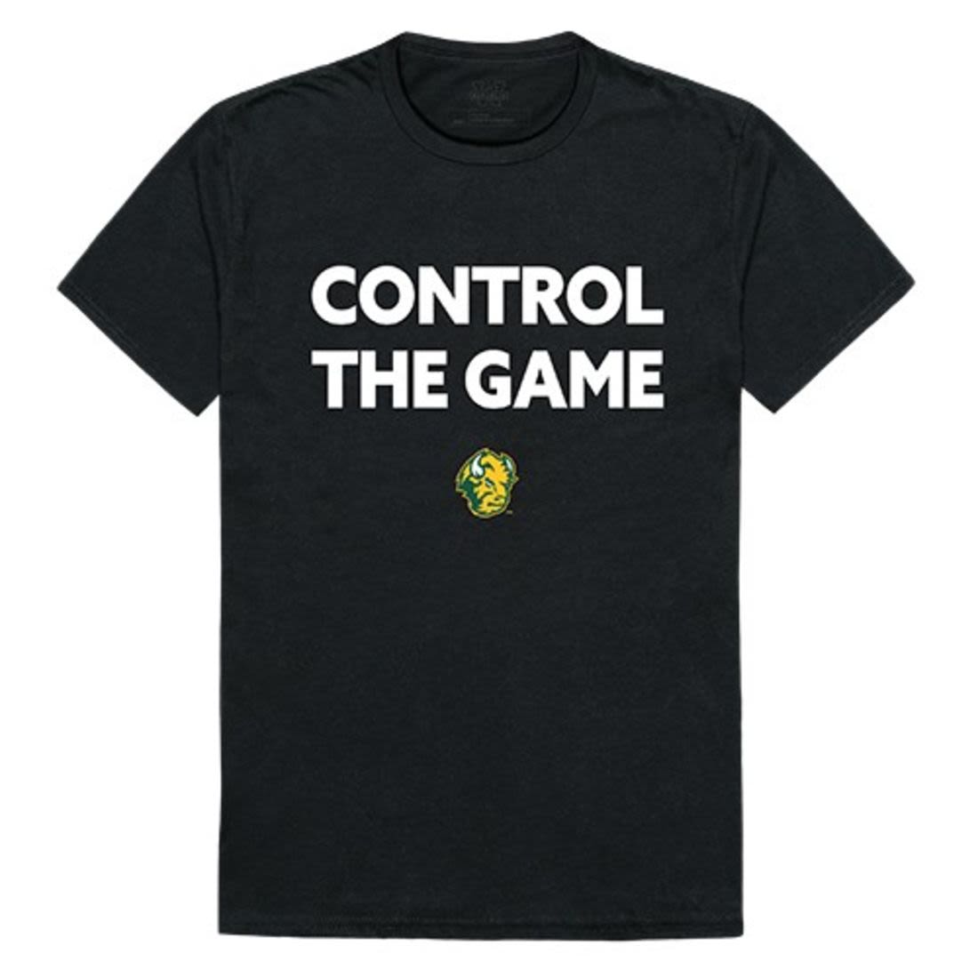 NDSU North Dakota State University Bison Thundering Herd Control the Game T-Shirt Black