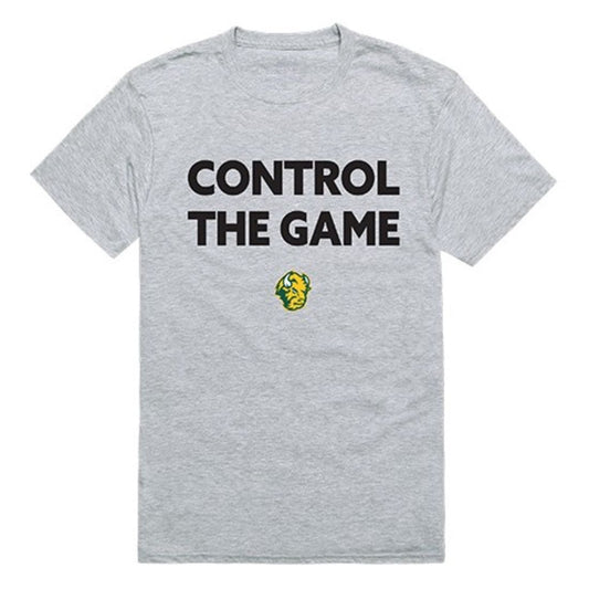 NDSU North Dakota State University Bison Thundering Herd Control the Game T-Shirt Heather Grey