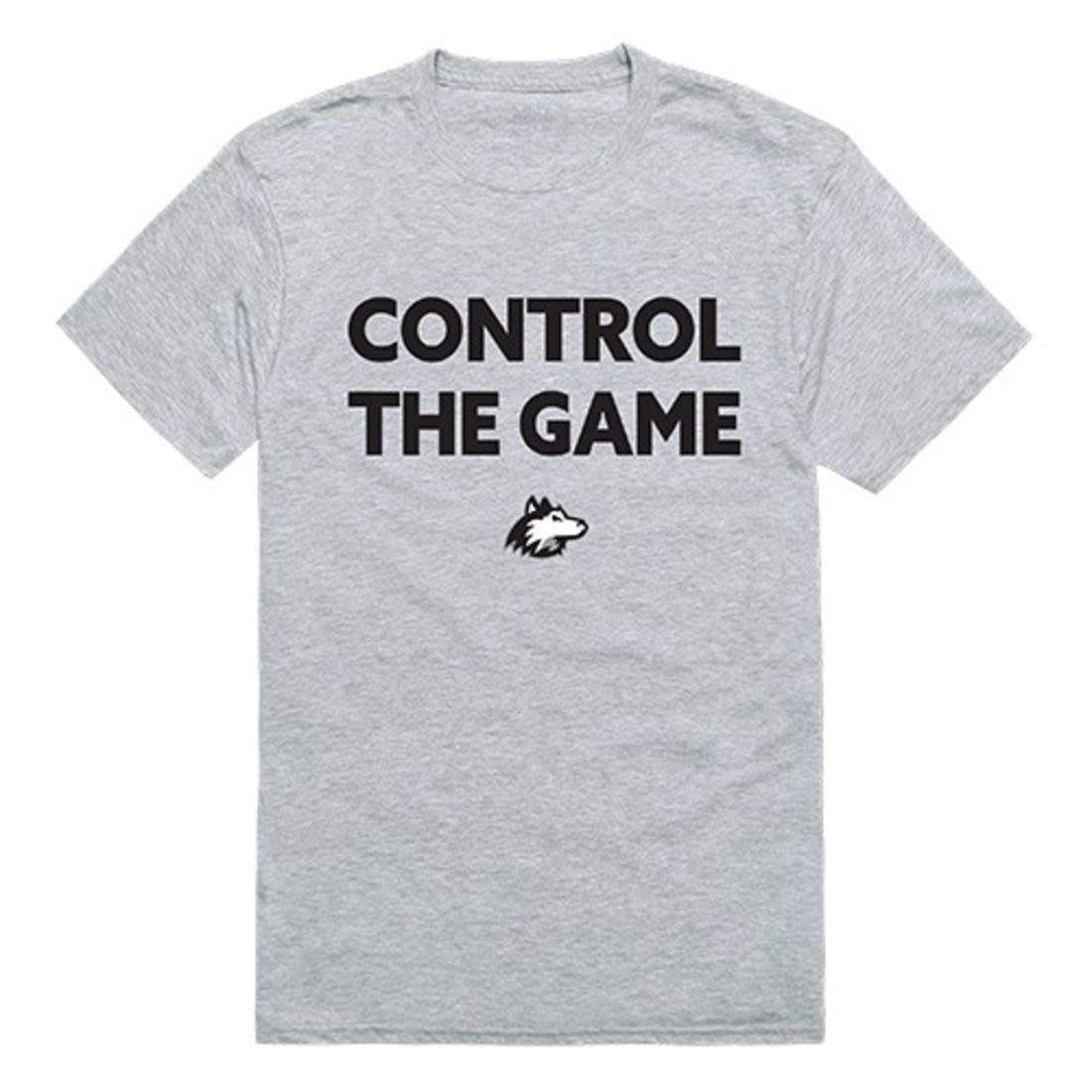 NIU Northern Illinois University Huskies Control the Game T-Shirt Heather Grey