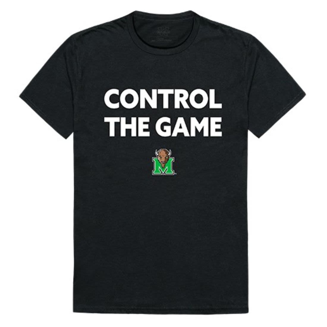 Marshall University Thundering Herd Control the Game T-Shirt Black