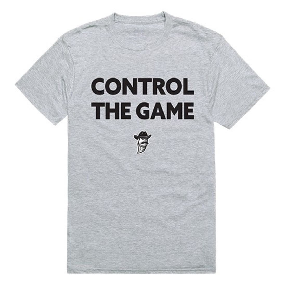 NMSU New Mexico State University Aggies Control the Game T-Shirt Heather Grey