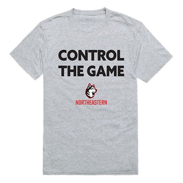 Northeastern University Huskies Control the Game T-Shirt Heather Grey