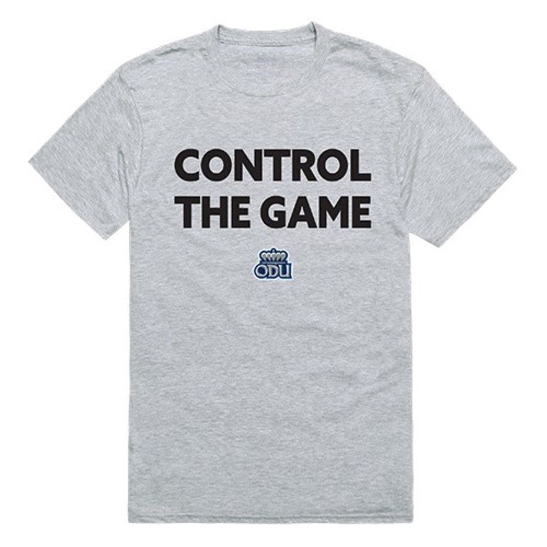 ODU Old Dominion University Monarchs Control the Game T-Shirt Heather Grey