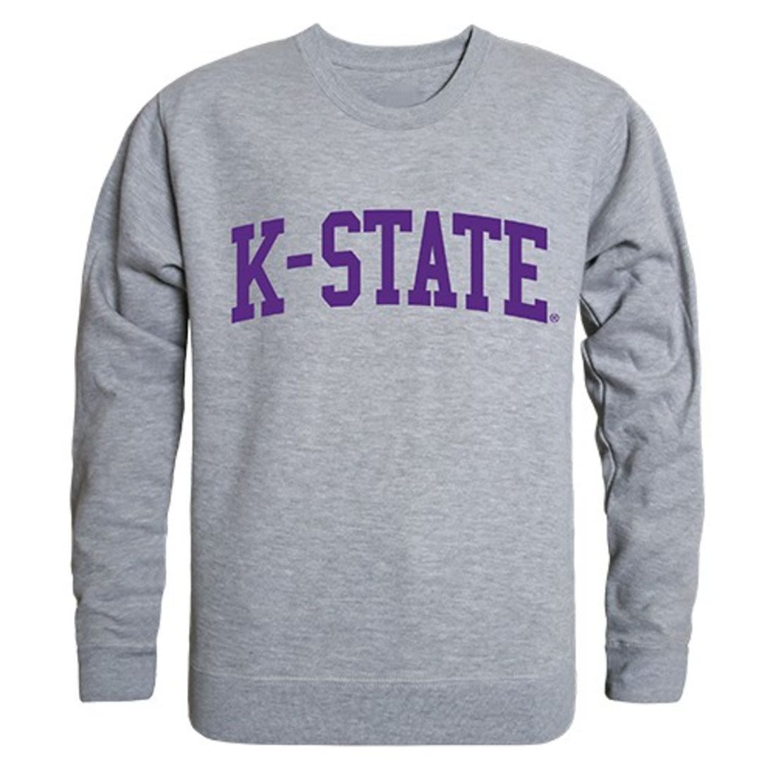 KSU Kansas State University Game Day Crewneck Pullover Sweatshirt Sweater Heather Grey