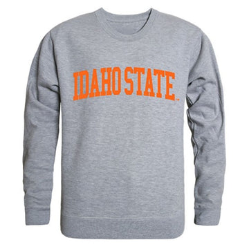 ISU Idaho State University Game Day Crewneck Pullover Sweatshirt Sweater Heather Grey