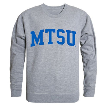MTSU Middle Tennessee State University Game Day Crewneck Pullover Sweatshirt Sweater Heather Grey