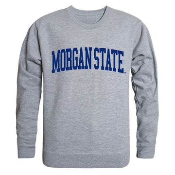 Morgan State University Game Day Crewneck Pullover Sweatshirt Sweater Heather Grey