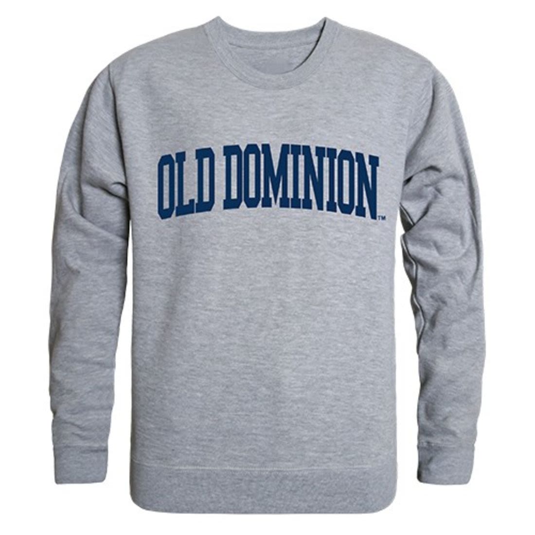 ODU Old Dominion University Game Day Crewneck Pullover Sweatshirt Sweater Heather Grey
