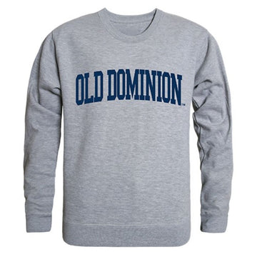 ODU Old Dominion University Game Day Crewneck Pullover Sweatshirt Sweater Heather Grey